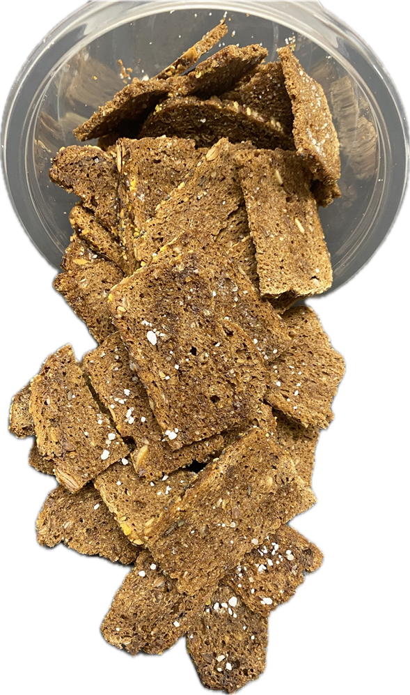 Rugbrødschips