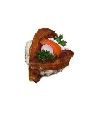Hønsesalat m. bacon